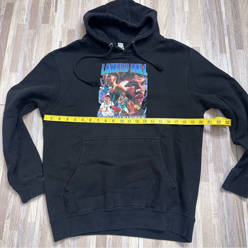 Lamelo Ball Black Graphic Basketball Hoodie Men’s Medium - Picture 5 of 9
